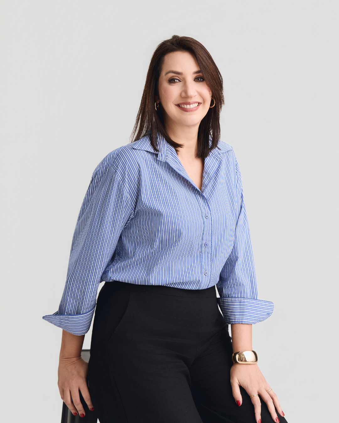 Retrato de Joice Abreu, corretora de imóveis